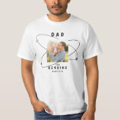 Funny Dad Science Geek Genuine Particle Joke T-Sh T-shirt (Voorkant)