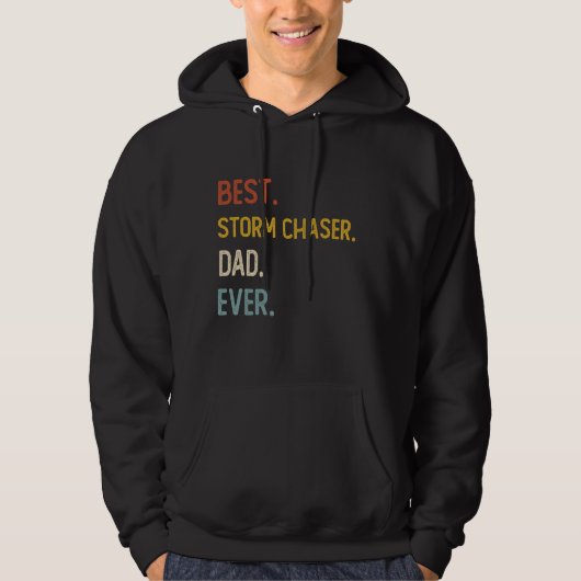 Funny Dad Shirt Beste Storm Chaser Dad Ooit Shirt  (Voorkant)