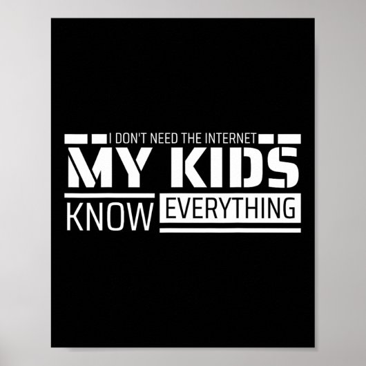 Funny Dad Shirt van Kinder Mannen Funny Fathers Da Poster (Voorkant)