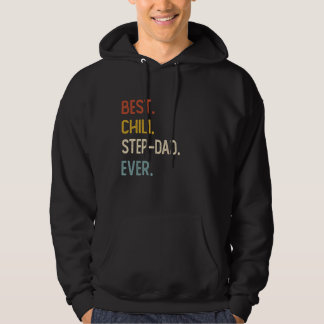 Funny Dad Shirten Beste Chili Step-Dad Ooit Shirte Hoodie