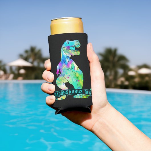 Funny Dad T Rex Quote Seltzer Blikjeskoeler (Insitu Zwembad)