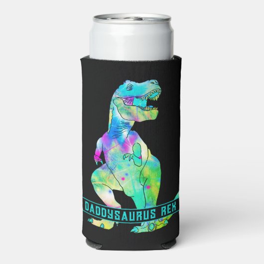 Funny Dad T Rex Quote Seltzer Blikjeskoeler (Seltzer Achterkant)