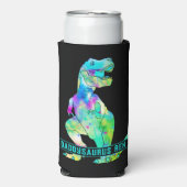 Funny Dad T Rex Quote Seltzer Blikjeskoeler (Seltzer Voorkant)