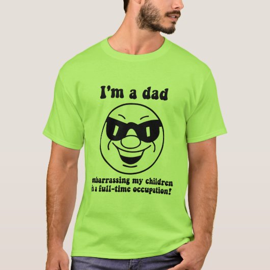 Funny dad t-shirt (Voorkant)