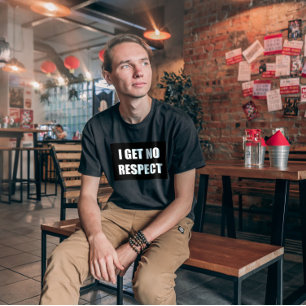 FUNNY DAD T SHIRTS IK KRIJG GEEN RESPECT