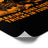 Funny Dad Tax Halloween  Poster (Hoek)