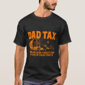 Funny Dad Tax Halloween  T-shirt (Voorkant)