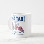 Funny Dad Tax Mug – Father’s Day Koffiemok (Voorkant links)