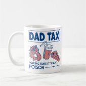 Funny Dad Tax Mug – Father’s Day Koffiemok (Links)