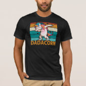 Funny Dad Unicorn T-shirt (Voorkant)