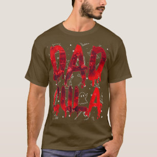 Funny Dadcula Halloween Dad Dracula Costume Momste T-shirt
