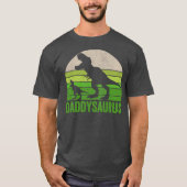 Funny Daddy Dinosaur Daddysaurus Father's Day T-shirt (Voorkant)