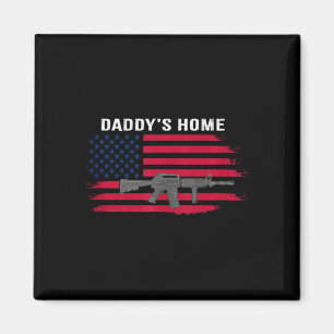 Funny Daddy's Home Trump 2024 Neem Amerika terug Magneet