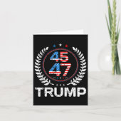 Funny Daddy's Home Trump Kerst Kerstpyjama (o Kaart (Voorkant)