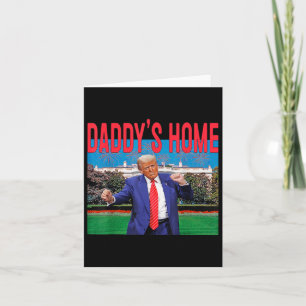 Funny Daddy's Home Trump Pink 2024 Take America CK Kaart
