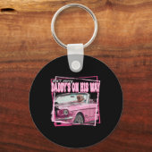 Funny Daddy's Home Trump Pink 2024 Take America CK Sleutelhanger (Voorkant)