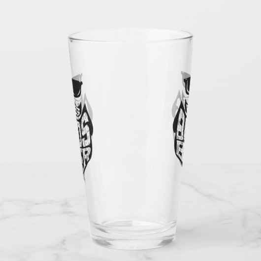 FUNNY DADS MET BEARDEN ZIJN BETER VANDAAG VROUWEN GLAS (Links)