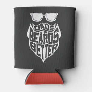 FUNNY DADS WITH BEARDS ARE BETTER FATHERS DAY BLIKJESKOELER