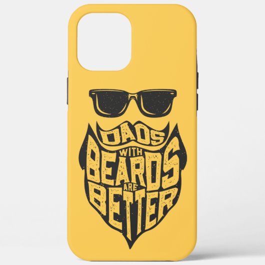 FUNNY DADS WITH BEARDS ARE BETTER FATHERS DAY Case-Mate iPhone CASE (Achterkant)