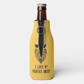 FUNNY DADS WITH BEARDS ARE BETTER FATHERS DAY FLESJESKOELER (Fles Achterkant)