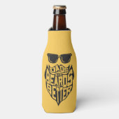 FUNNY DADS WITH BEARDS ARE BETTER FATHERS DAY FLESJESKOELER (Fles Voorkant)