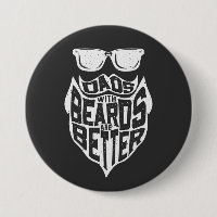 FUNNY DADS WITH BEARDS ARE BETTER FATHERS DAY