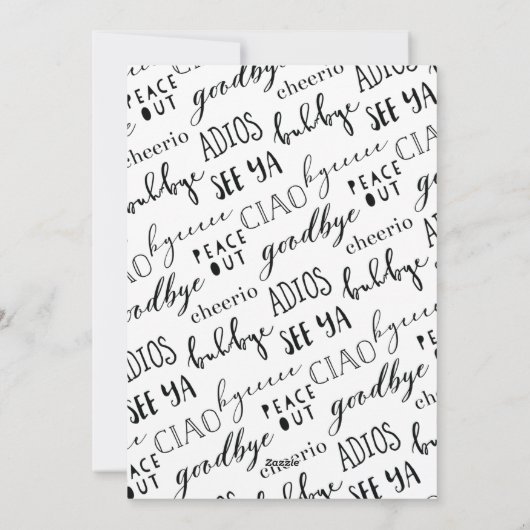 Funny "Dag 2020" Colorful Single Photo Feestdagenkaart (Achterkant)