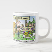 Funny Dairy Farmer over Boerderij Open Day Grote Koffiekop (Rechts)