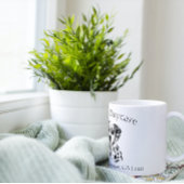 Funny Dalmatian Dog Business Grote Koffiekop