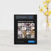 Funny Dalmatian Or Ice Cream Meme Dog Mom Dog Dad Kaart (Gele Bloem)