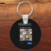 Funny Dalmatian Or Ice Cream Meme Dog Mom Dog Dad Sleutelhanger (Voorkant)