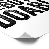 Funny Damaged But Doable Motivational Damaged Wome Poster (Hoek)