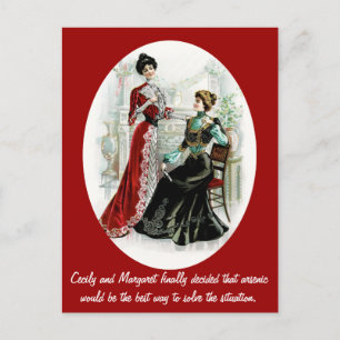 Funny  Dames Briefkaart