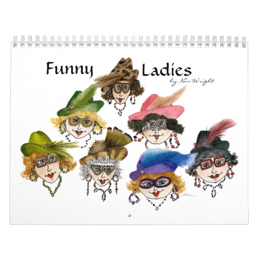 Funny Dames Calendar Kalender (Hoes)