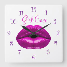 Funny Dames Girl Cave Grote Klok