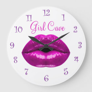 Funny Dames Girl Cave Grote Klok
