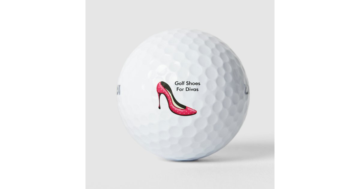 Beyond aankomen soort Funny Dames Golf Balls Golfballen | Zazzle.nl