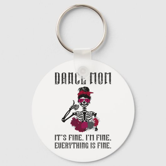 Funny Dance mama danst moeder van dansermoeder Sleutelhanger (Voorkant)
