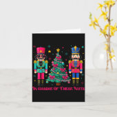 Funny Dance Teacher In Charge Of These Nuts Nutcra Kaart (Gele Bloem)