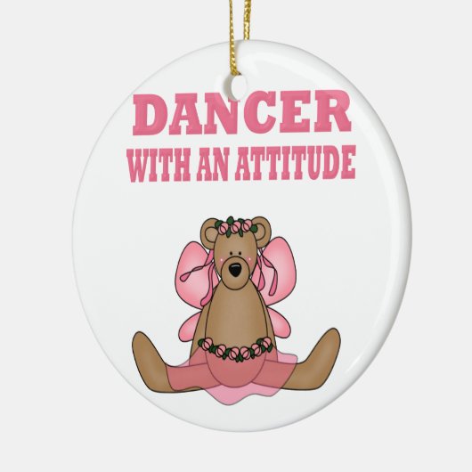 Funny Dancer met houding Keramisch Ornament (Links)