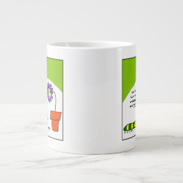 Funny Dancing Cartoon Caterstyle Dancer Grote Koffiekop