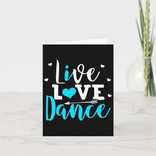 Funny Dancing Gezegde Dancer Danser Lover Dance Kaart (Voorkant)