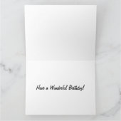 Funny Dancing Oranje Party Cat Kaart (Binnen)