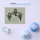 FUNNY Dancing RABBI Personated with Text Flyer (Enkel)