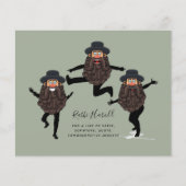 FUNNY Dancing RABBI Personated with Text Flyer (Voorkant)