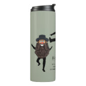 FUNNY Dancing RABBI Personated with Text Thermosbeker (Gedraaid links)