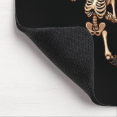 Funny Dancing Rate Skeletons Beer Drinking Hallowe Muismat (Hoek)