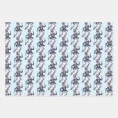 Funny Dancing Skeleton Inpakpapier Vel (Voorkant 3)