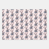 Funny Dancing Skeleton Inpakpapier Vel (Voorkant 2)