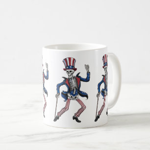 Funny Dancing Skeleton Koffiemok